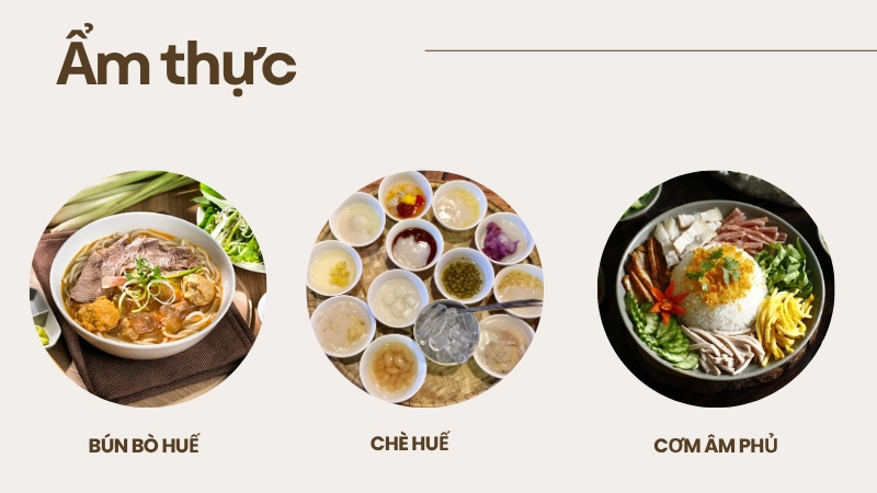 Ẩm thực không nên quả qua khi tới Huế 