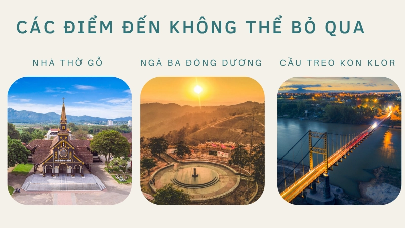 Các điểm đến không thể bỏ qua