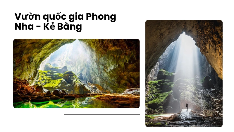 Lưu giữ khoảnh khắc giữa kỳ quan đá vôi tại Phong Nha - Kẻ Bàng.