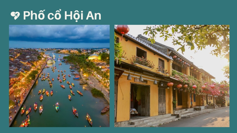 Phố cổ Hội An – tĩnh lặng, bình yên và đầy dấu ấn xưa cũ.