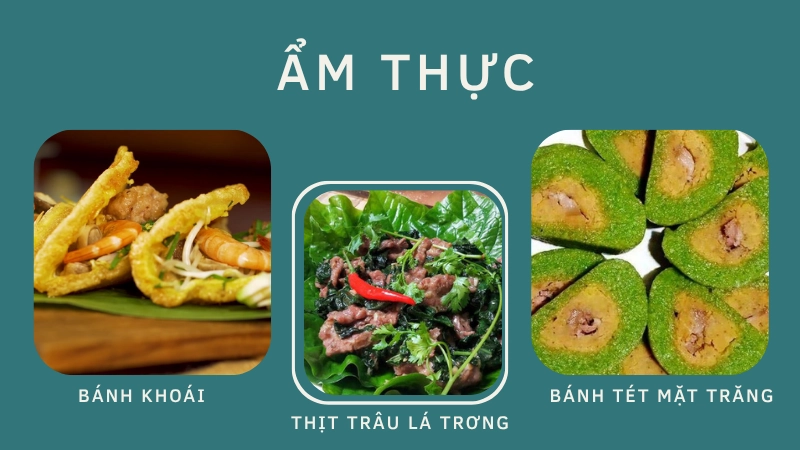 Ẩm thực không nên bỏ qua 