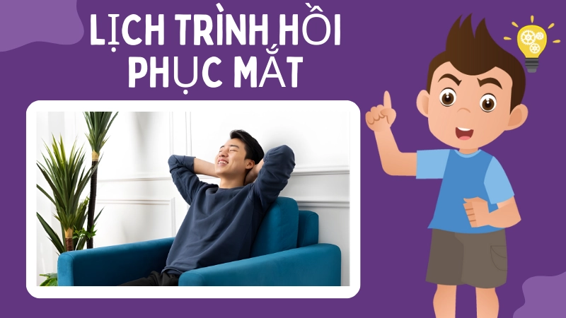Lịch trình hồi phục mắt sau mổ chi tiết nhất