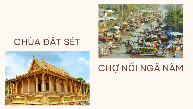 Các điểm đến chính không thể bỏ qua