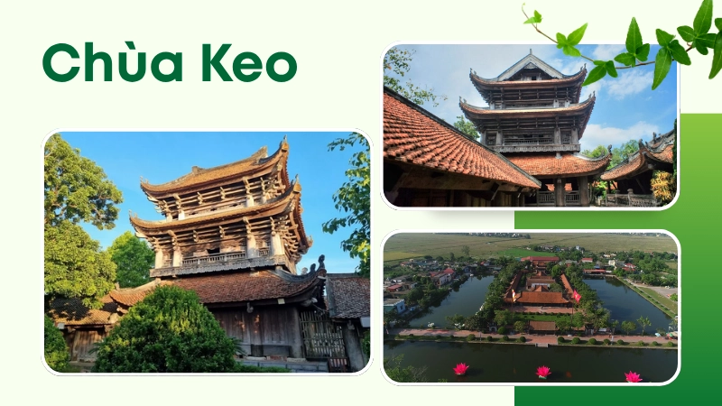 Khám phá vẻ uy nghiêm và thanh tịnh tại Chùa Keo.