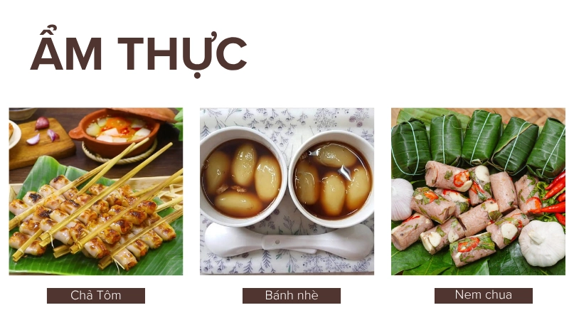 Ẩm thực khi tới Thanh Hóa 