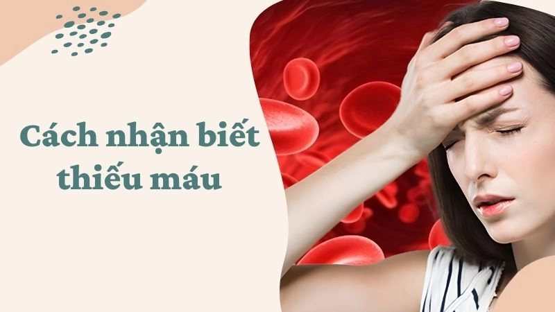 Cách nhận biết thiếu máu để phát hiện bệnh sớm nhất