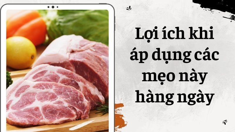 Lợi ích khi áp dụng các mẹo này hàng ngày