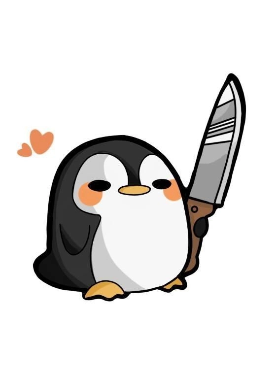 Meme cánh cụt hài hước tạo cảm giác thư giãn