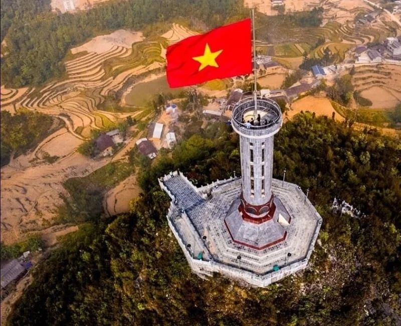 Cột cờ Lũng Cú nằm ở tỉnh Hà Giang