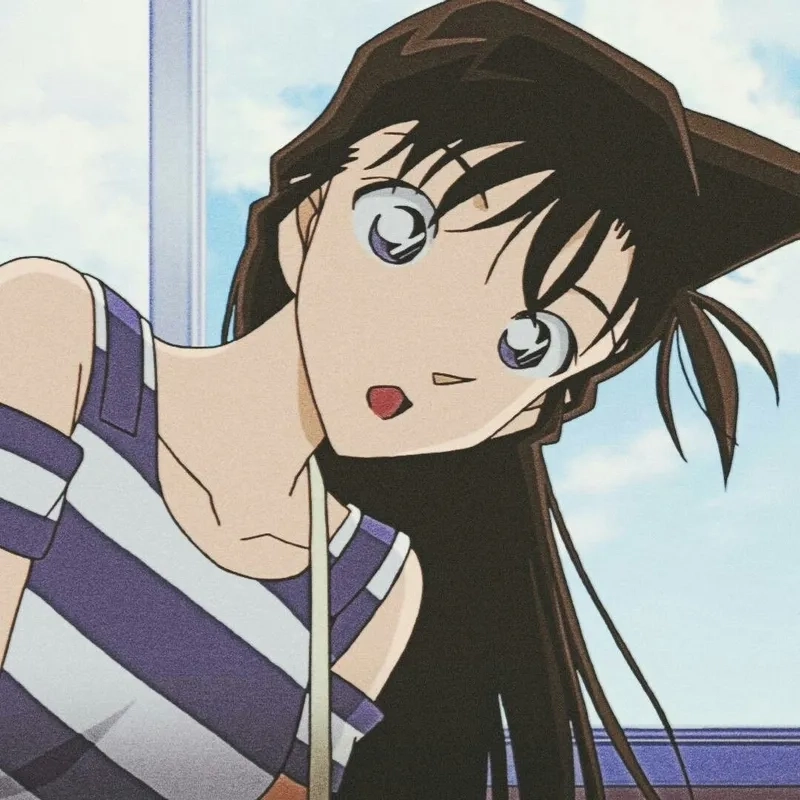 Hình ảnh ran mori quen thuộc trong anime nổi tiếng