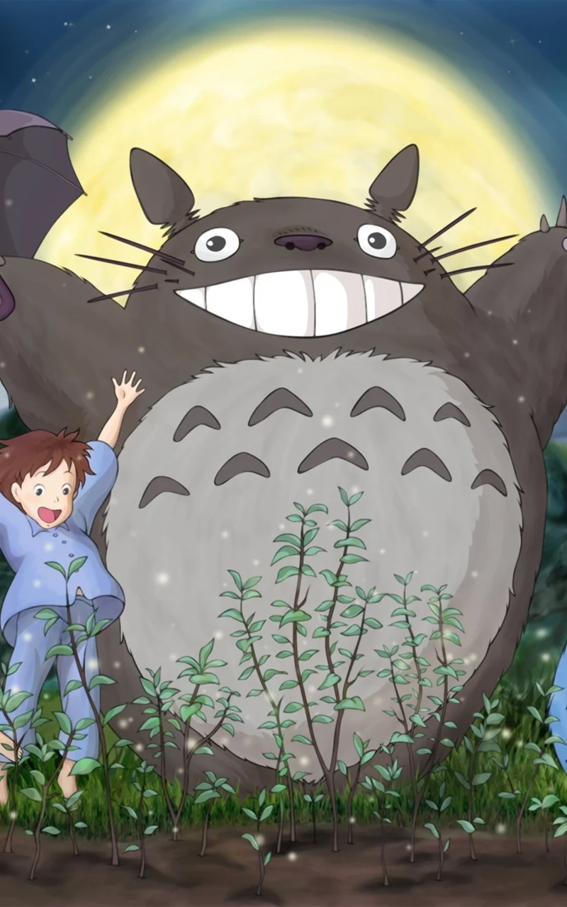 Gấu totoro với tạo hình tròn trịa cực dễ thương