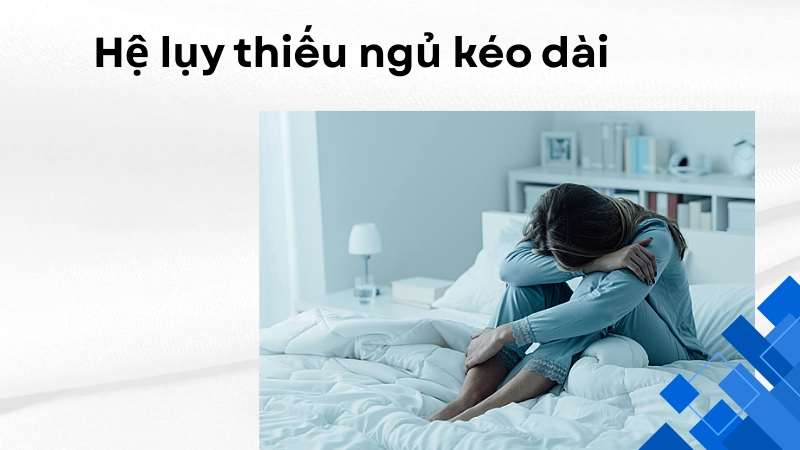 Tác hại thiếu ngủ kéo dài đối với sức khỏe