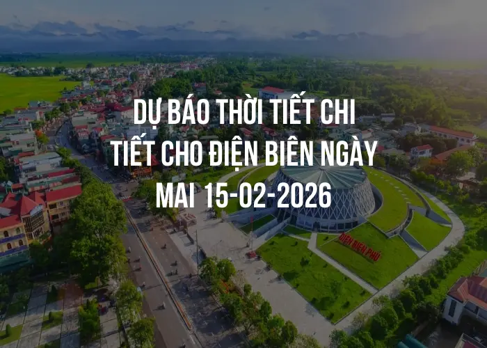 Dự báo thời tiết chi tiết cho Điện Biên ngày mai 15-02-2026