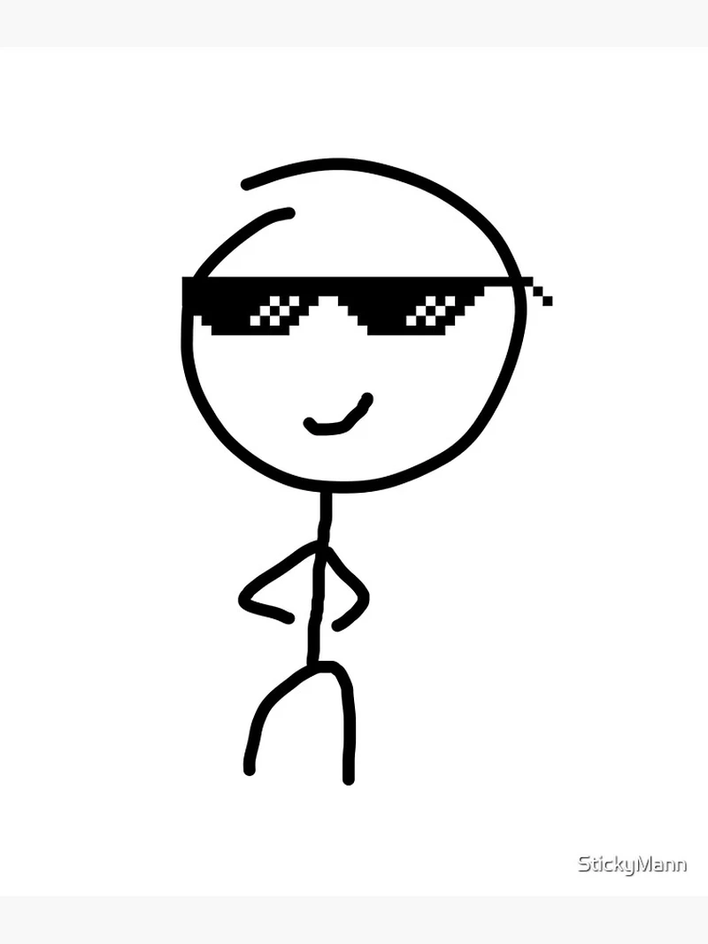 Dễ thương và hài hước với meme người que cute cực hot