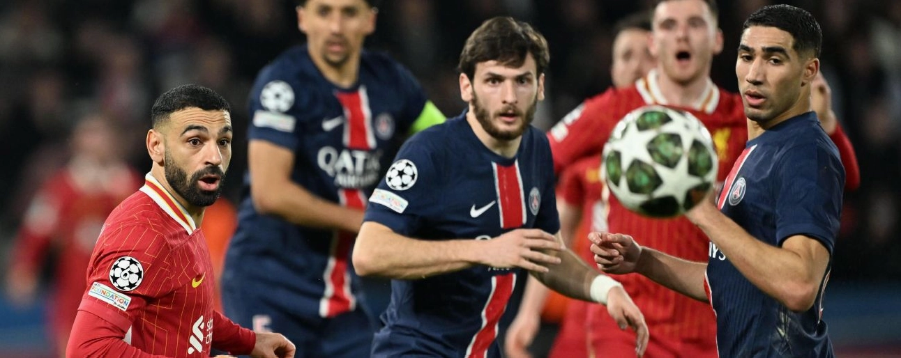 Mohamed Salah, Khvicha Kvaratskhelia và Achraf Hakimi
