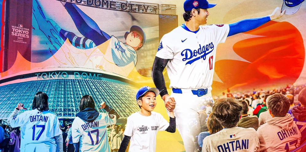 Shohei Ohtani trong bộ đồng phục thi đấu bóng chày