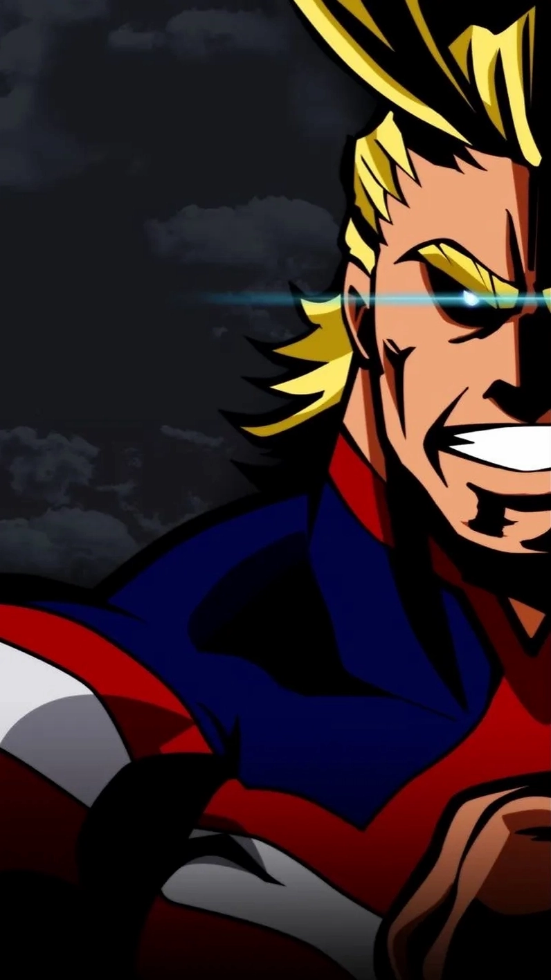 All Might art lột tả hình tượng anh hùng bất khuất đầy cảm hứng