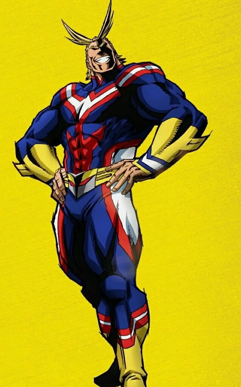 All Might hero academia là hình mẫu siêu anh hùng kinh điển