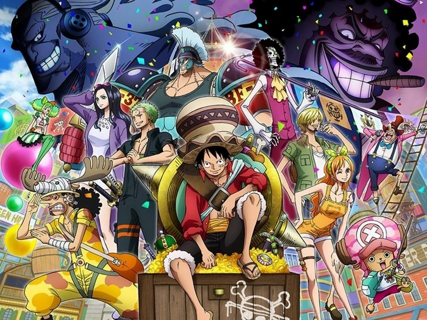Ảnh của luffy ngẩng cao đầu