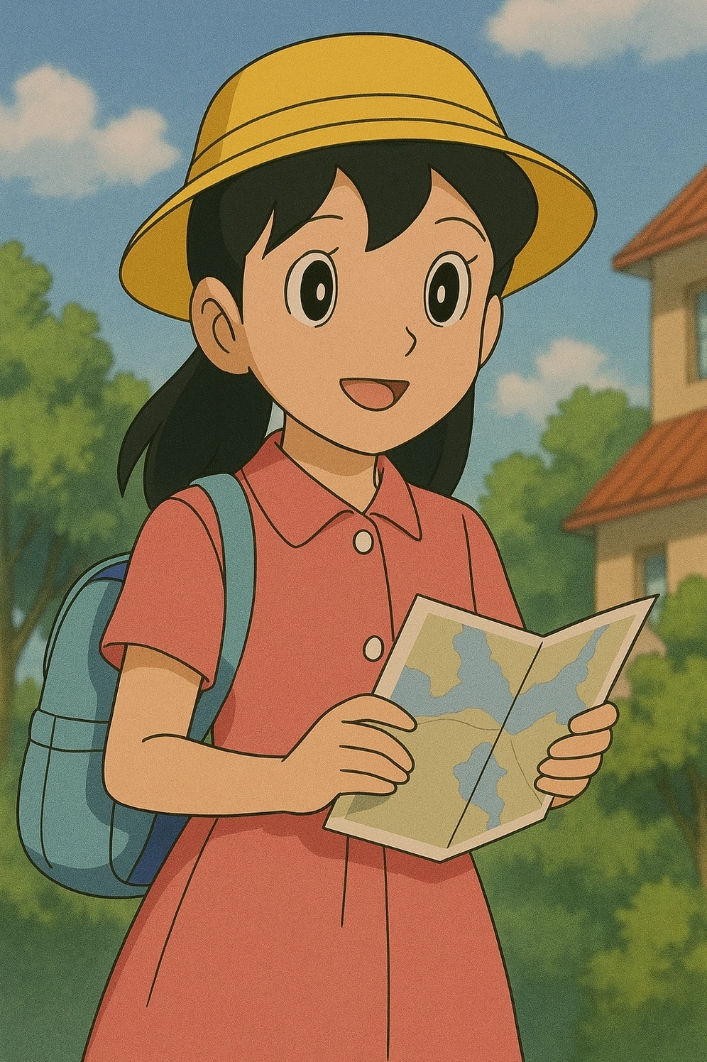 ảnh của shizuka thời học sinh