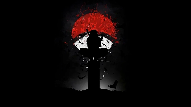 Ảnh Itachi mang đậm nét lạnh lùng đặc trưng