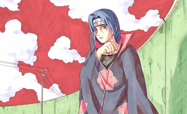 Ảnh Itachi trong trang phục Akatsuki