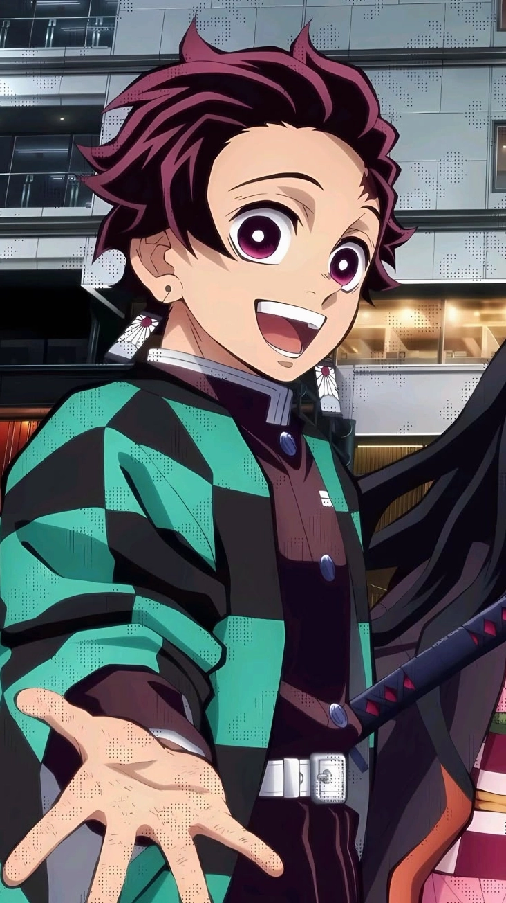 Ảnh nền Tanjiro cực đẹp cho màn hình độc đáo