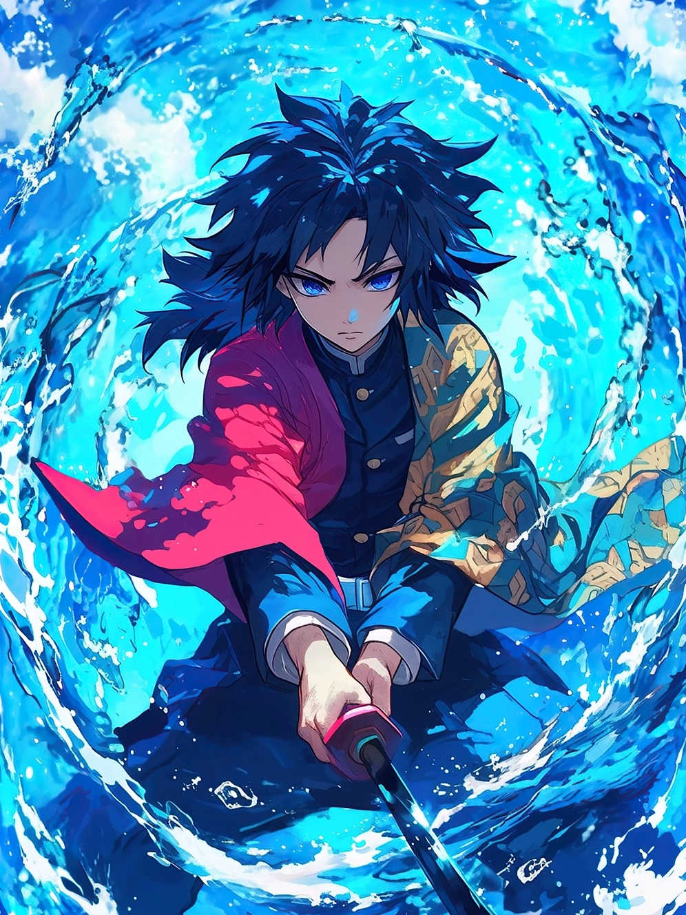 Ảnh nhân vật Tomioka ngầu bá cháy