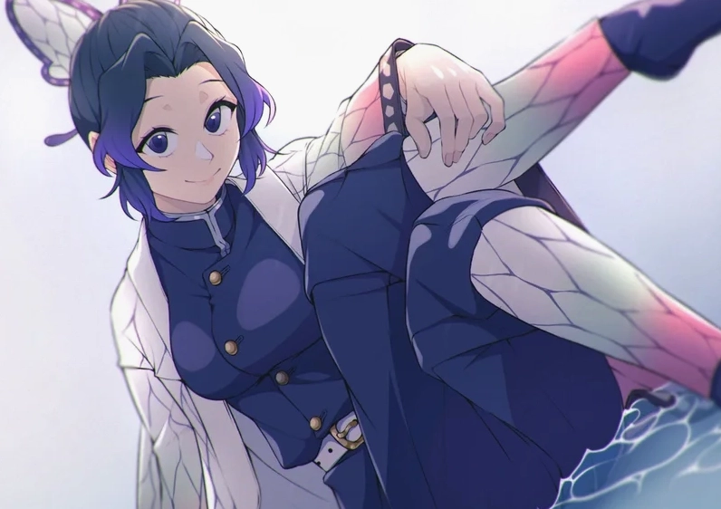 Ảnh shinobu ngầu lòi với phong cách chất lừ và thần thái đỉnh cao