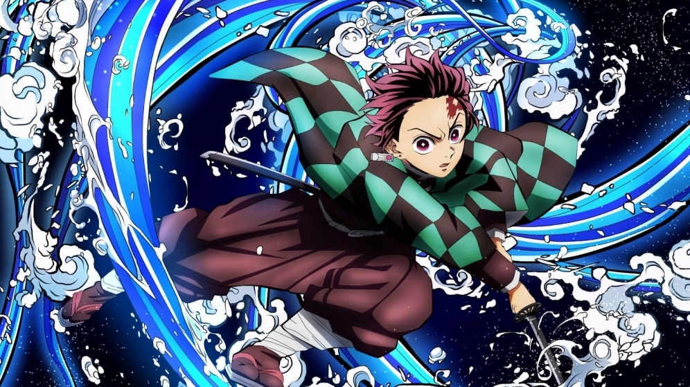 Ảnh Tanjiro chất lừ thể hiện tinh thần bất bại