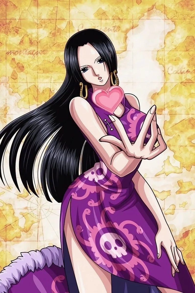 Anime Boa Hancock sống động khiến bạn mê