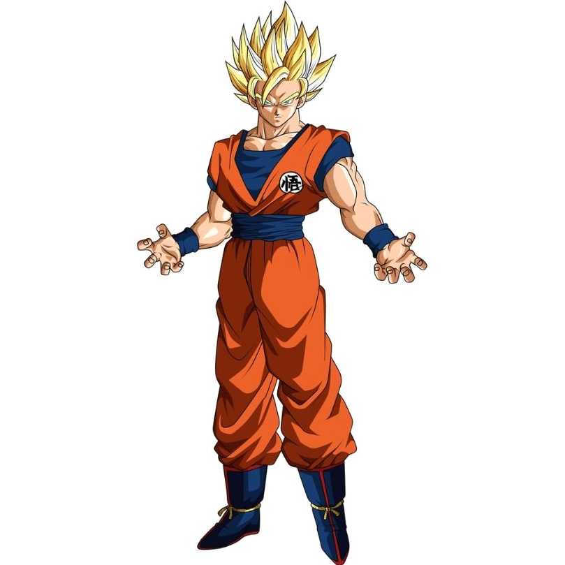 anime son goku chiến đấu