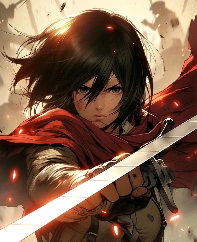 Attack on Titan Mikasa Ackerman chiến binh vĩ đại nhất