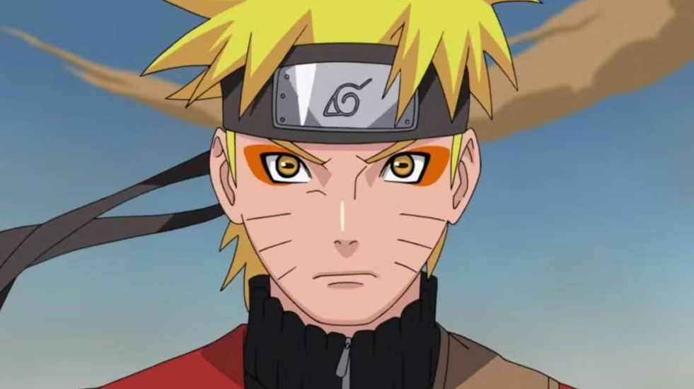 Biểu cảm quyết tâm trong anime naruto