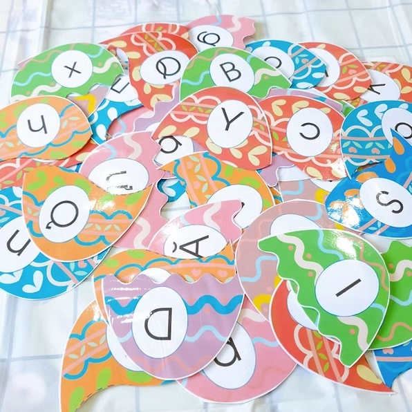 Bộ đồ chơi ghép trứng giúp bé thông minh