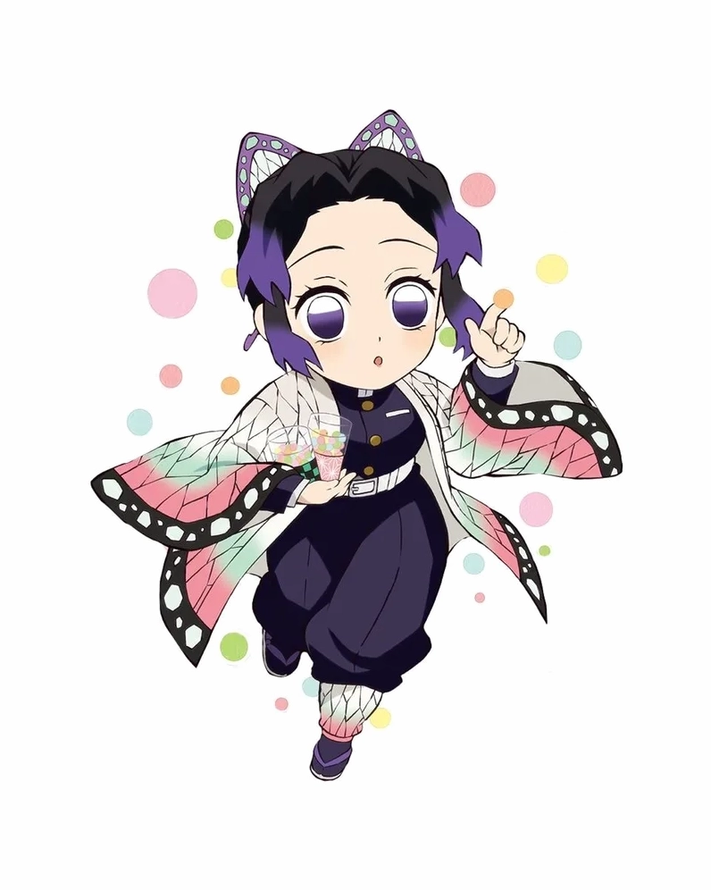 Bộ hình shinobu chibi đẹp và chất dành riêng cho fan cứng