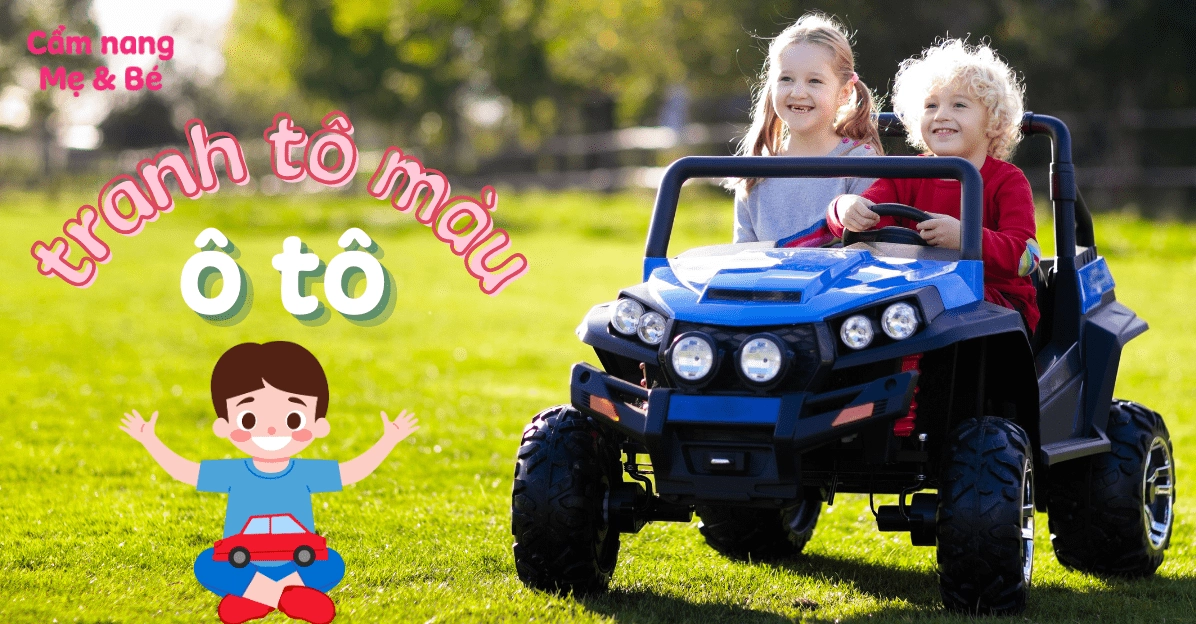 Bộ sưu tập 30+ tranh tô màu ô tô siêu xe cực ngầu cho bé trai sáng tạo