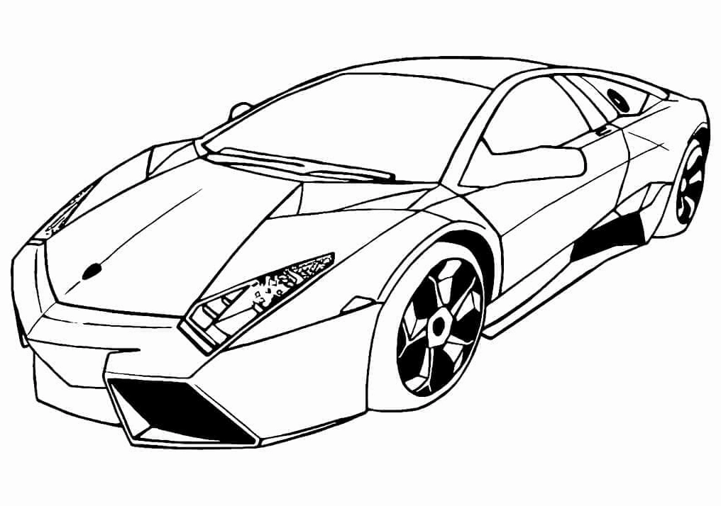 Bộ sưu tập 35 tranh tô màu ô tô lamborghini siêu ngầu cho bé trai