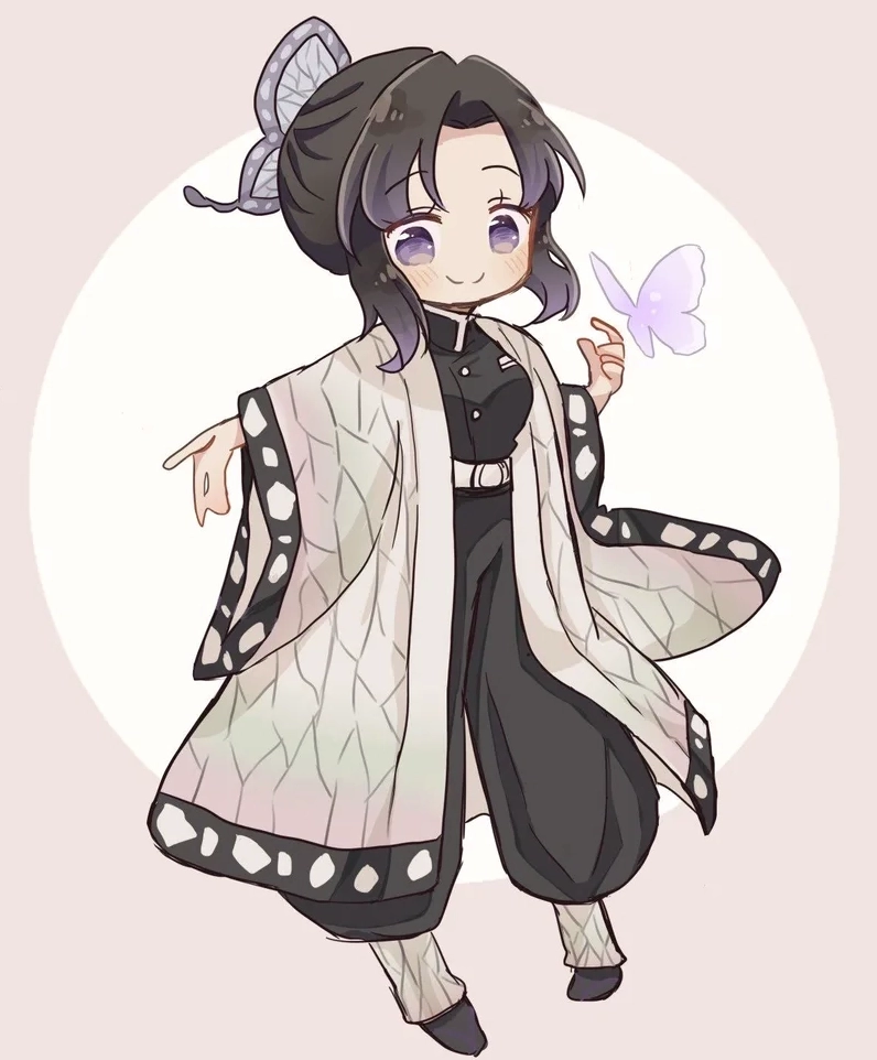 Bộ sưu tập kawaii shinobu chibi siêu dễ thương cực chất