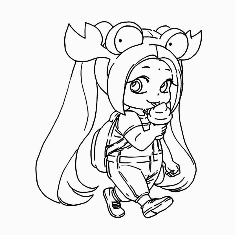 Bộ sưu tập tranh tô màu 12 cung hoàng đạo chibi nữ anime cực đáng yêu