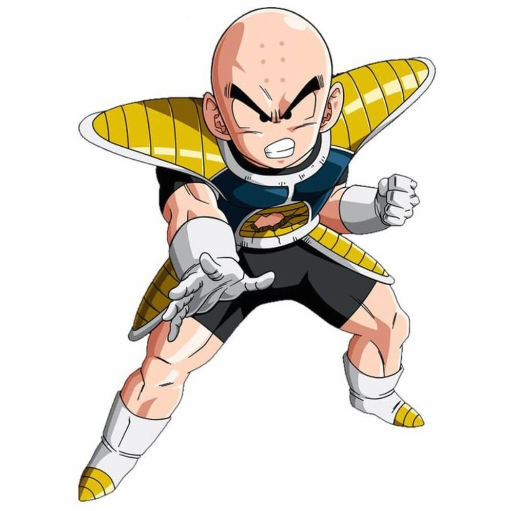 Bức ảnh anime krillin thể hiện sự nhanh nhẹn và lém lỉnh của nhân vật