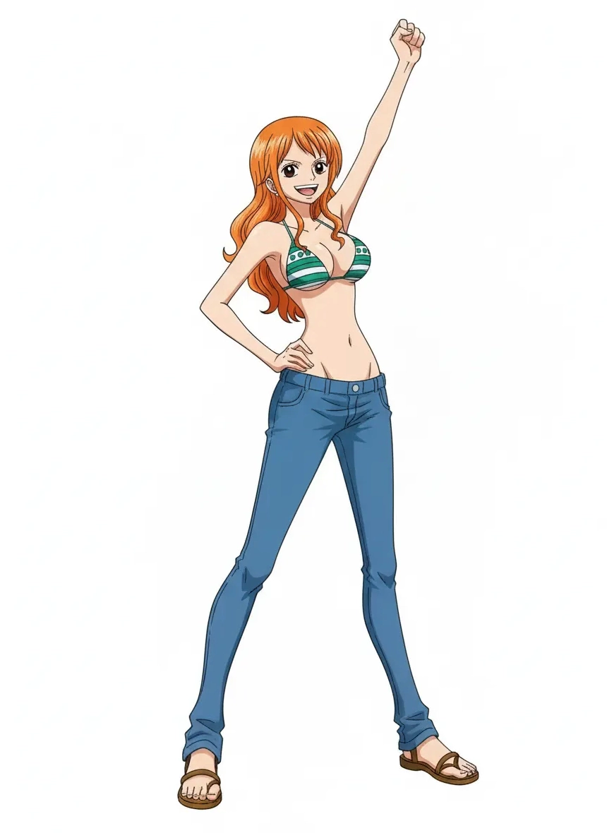 Bức ảnh anime nami ấn tượng