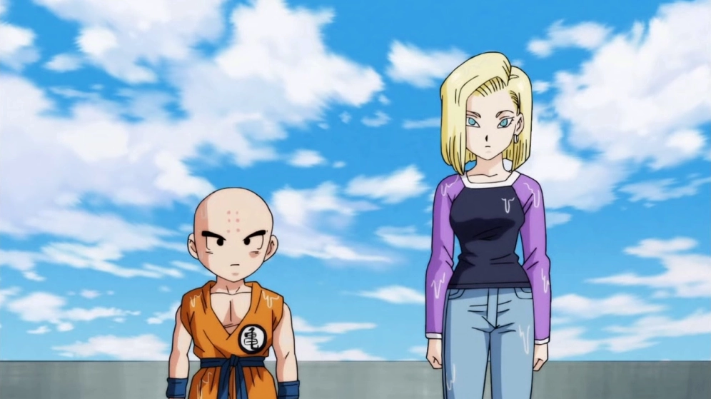 Bức ảnh Vợ Krillin là ai bí ẩn Android 18 giải mã dần qua những hành động quan tâm