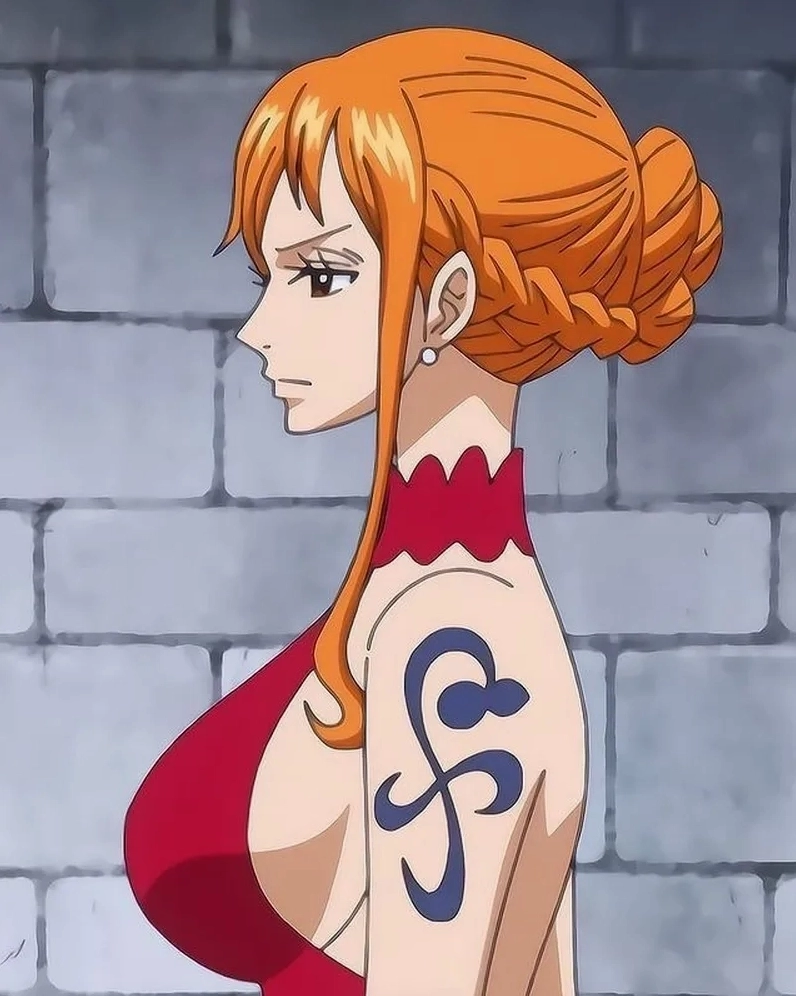 Bức Anime One Piece Nami rực rỡ thu hút mọi ánh nhìn