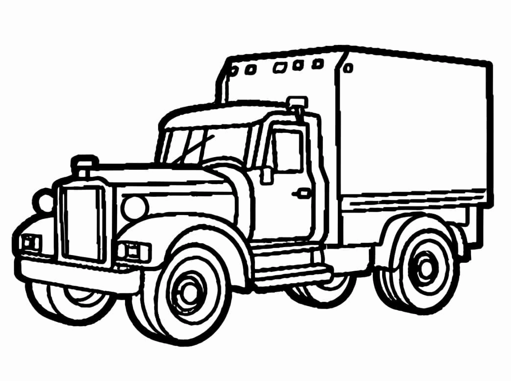 Bức tranh chiếc xe tải mini nhỏ gọn và linh hoạt len lỏi khắp phố phường