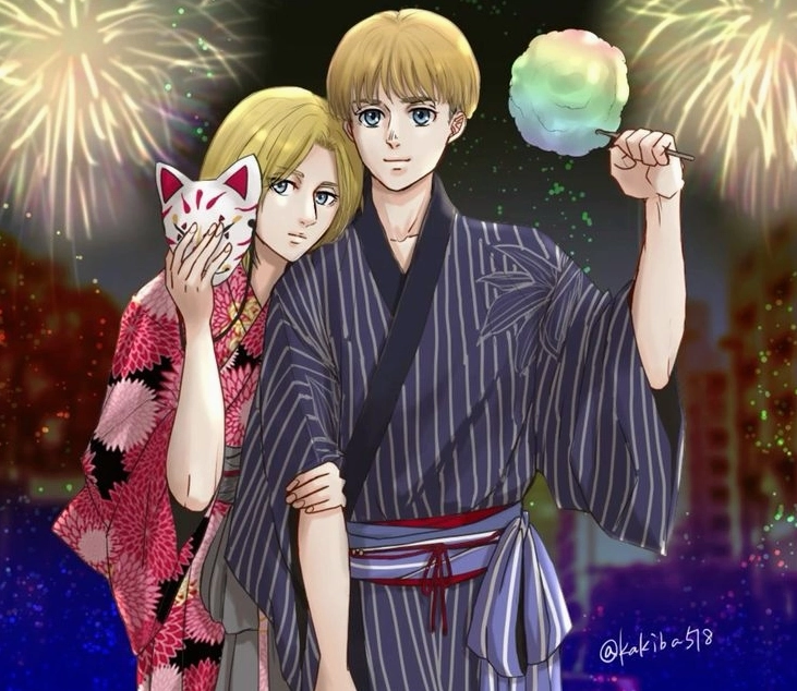 Cảm động cảnh Armin tỏ tình Annie lãng mạn