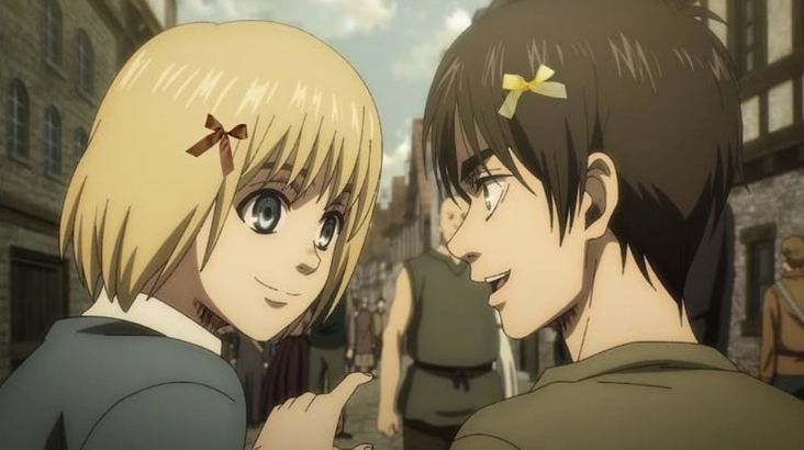 Cảm nhận tình cảm Armin Eren trong truyện