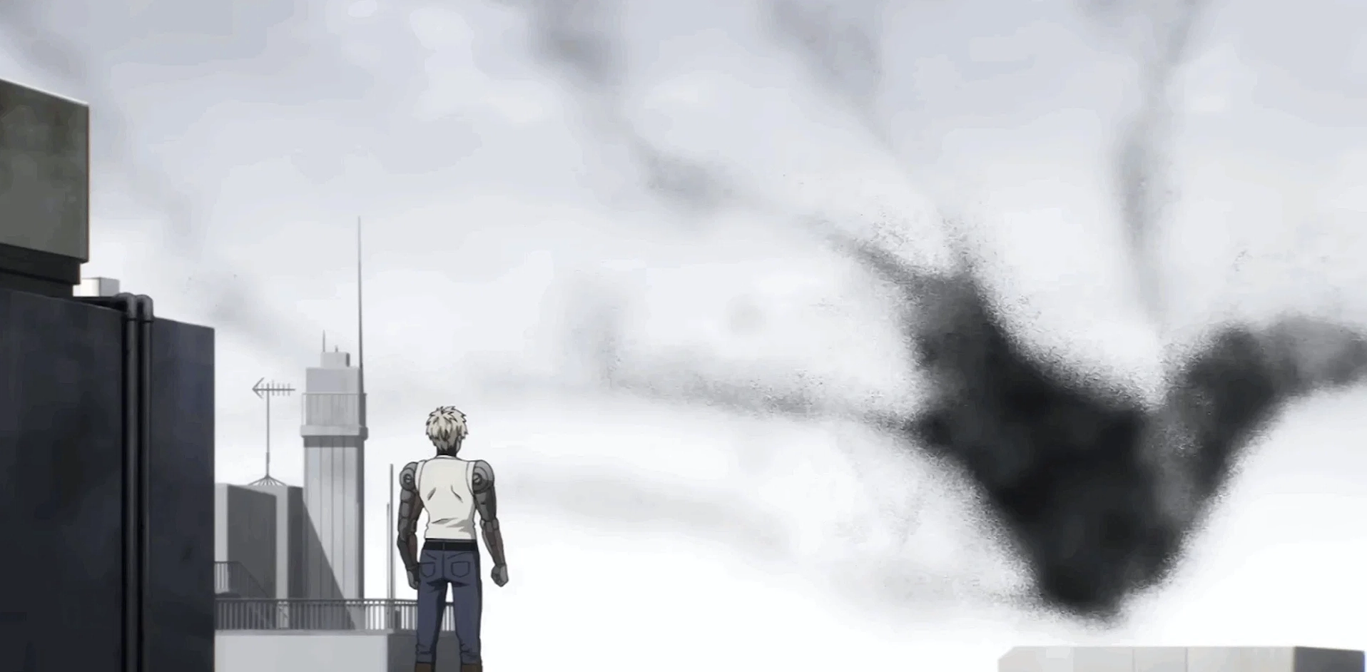 Cận cảnh khuôn mặt điển trai của Genos chuẩn HD