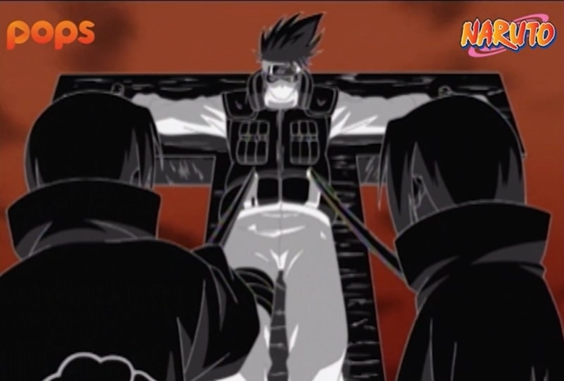 Cảnh phim Hatake Kakashi bị Itachi tra tấn trong mộng cảnh Tsukuyomi