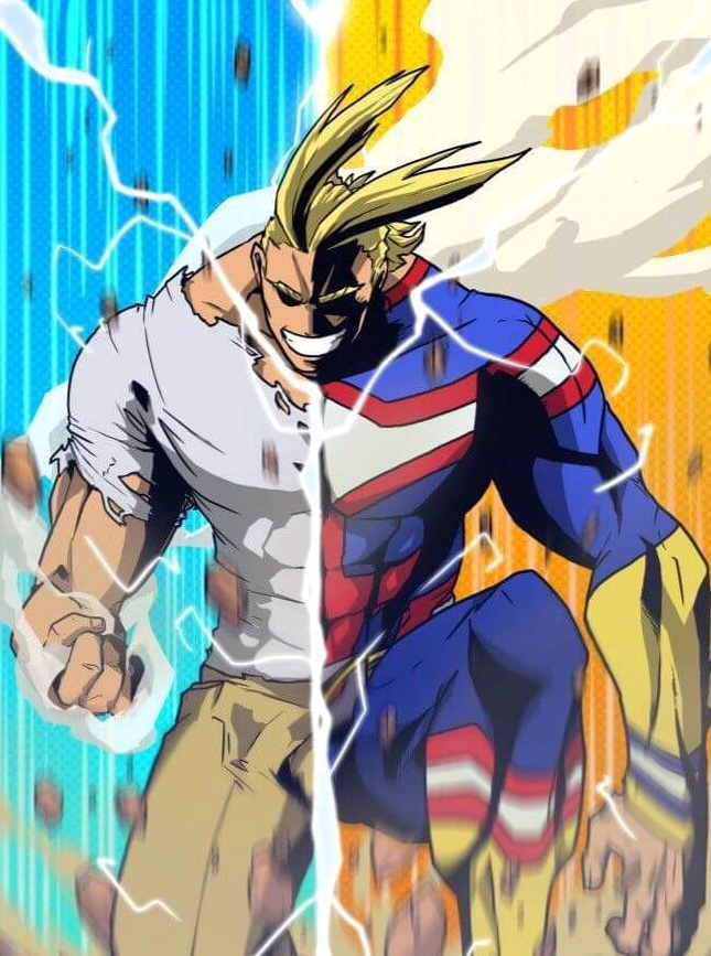 Chân dung All Might đầy uy dũng
